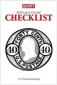 Scott Postage Stamp Checklist US Postal Stationery #105CK1