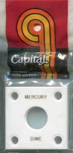 Capital #144 2x2 Mercury Dime Coin Holder