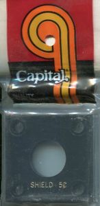 Capital #144 2x2 Shield Nickel Holder