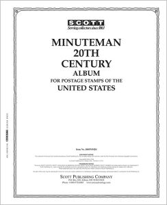 Scott Minuteman 20th Century Pages 1900 - 1999 #180PMM20