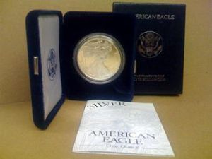 2005 Silver American Eagle Dollar Proof
