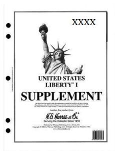 2020 Harris Liberty 1 Supplement for U.S. Stamps