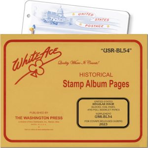 White Ace Supplement US Regular Issue Blocks 2023 "USR-BL54"