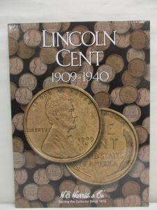 Harris Coin Folder #2672 Lincoln Cents Volume 1 1909-1940