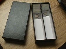 2" x 2" x 10" Double Row Box for 2" x 2" coin holders