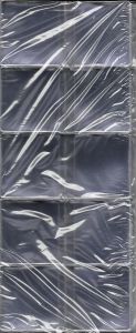 pack of 100 Safe-T 2x2 Safety Coin Flips with inserts