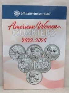 Close Out Whitman Coin Folder #4988 American Women Quarters Type Set 2022-2025