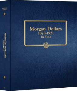 Whitman Classic Coin Album Morgan Dollars 1878 - 1921 (Date Set) #5483 4 Pages  