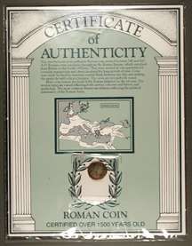 Genuine Bronze Roman Coin