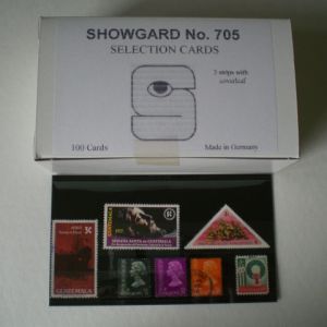 pack of 100  Showgard Approval Cards #705