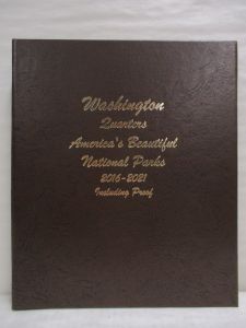 Dansco Coin Album #8147 National Park Quarters with Proofs Vol 2 2016-2021 (P, D, S & S Silver) 