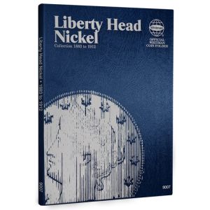 Whitman Coin Folder #9007 Liberty Head "V" Nickels 1883-1912