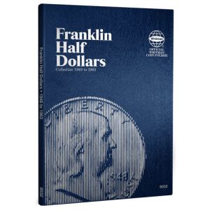 Whitman Coin Folder #9032 Franklin Half Dollars 1948-1963