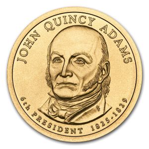 2007 D John Adams Presidential Dollar