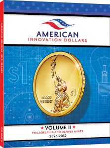 Whitman Coin Folder #5187 United States Innovation Dollars Volume 2 2026-2032
