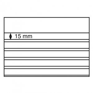 pack of 50 Lighthouse Black Approval Cards 210mm x 148mm with 5 Clear Strips & Cover Sheet #341468
