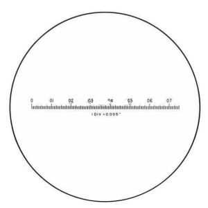 Bausch & Lomb Inch Scale 81-34-37