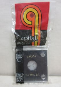 CLOSE OUT Capital #144 2x2 Canada Gold 1/10oz Maple Coin Holder BLACK