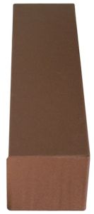 Color Coded 2x2 Coin Boxes - 8.5" - Brown