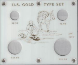 SALE Capital #420G U.S. Gold Type Set for 4 Coins