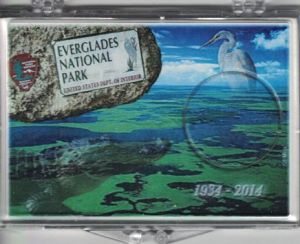 2x3 Snaplock Case National Park Quarter Holder - Everglades National Park