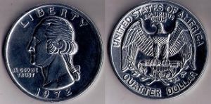 Coin Coasters - Washington Quarter