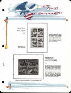 White Ace Supplement US Commemorative Blocks 2017 "SB" 
