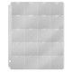 pack of 100 Cowens Vinyl Page with 20 pockets for 2x2 Coin Holders