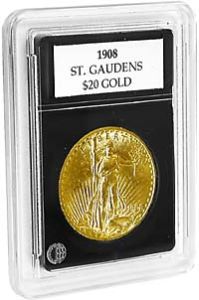 pack of 3pcs. Coin World Premier Smaller $20 Double Eagle Holders CWCH23S