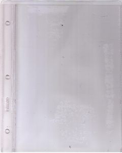 Dansco Album Vinyl Page 1 pocket