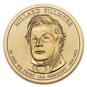 2010 P Millard Fillmore Presidential Dollar