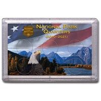 Harris 3x5 Frosty Edge National Park Holder Eagle Design 6-hole