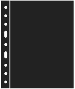 pack of 5 Lighthouse Grande Black Interleaves #331602