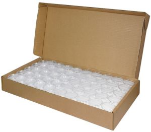 bulk pack of 250 pcs. 1/2 oz Gold Eagle 27mm Direct-Fit Guardhouse EvoCore Coin Holders #724685
