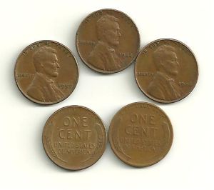 1942 S Lincoln Cent - Fine to Extra-Fine Condition