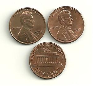 1963 D Lincoln Cent - Fine to UNC Condition 