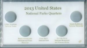 CLOSE OUT Capital Meteor Case National Park Quarter Holder MANP13 - 2013