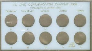 CLOSE OUT Capital Meteor Case State Quarter Holder MAQ08B - 2008