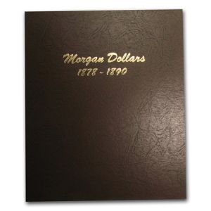 Dansco Coin Album #7178 Morgan Dollars Vol 1 1878-1890