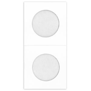 pack of 100 Cowens 2x2 Staple type Large Dollars (Morgan, Peace, Eisenhower) 38mm