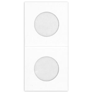 pack of 100 Heco 2x2 Staple type - Small Dollars (SBA, Sacagawea, Presidential) 26mm