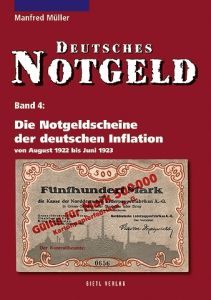 German Notgeld Vol 4 Emergency Money Die Notgeldscheine der deutschen Inflation 1922 by Muller