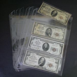 pack of 100 4 Pocket Supersafe Currency Page 