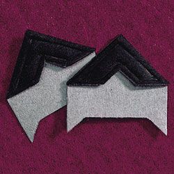 1/2" Paper Corner Mounts Self Adhesive 252 pcs. Black, Gold or Ivory