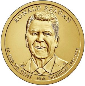 2016 P Ronald Reagan Presidential Dollar
