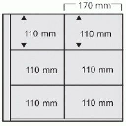 extra 1014 pages for Safe Postcard Album