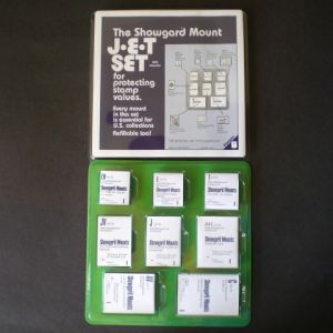 Showgard Assorted Precut Stamp Mounts US2 - Clear BackGround Only