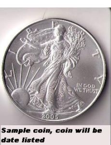 2021 Silver American Eagle Dollar BU Type 2