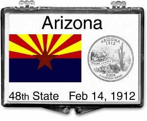 2x3 Snaplock Case State Quarter Holder - Arizona