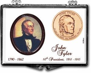 Gallery 2x3 Presidential Dollar Holder John Tyler